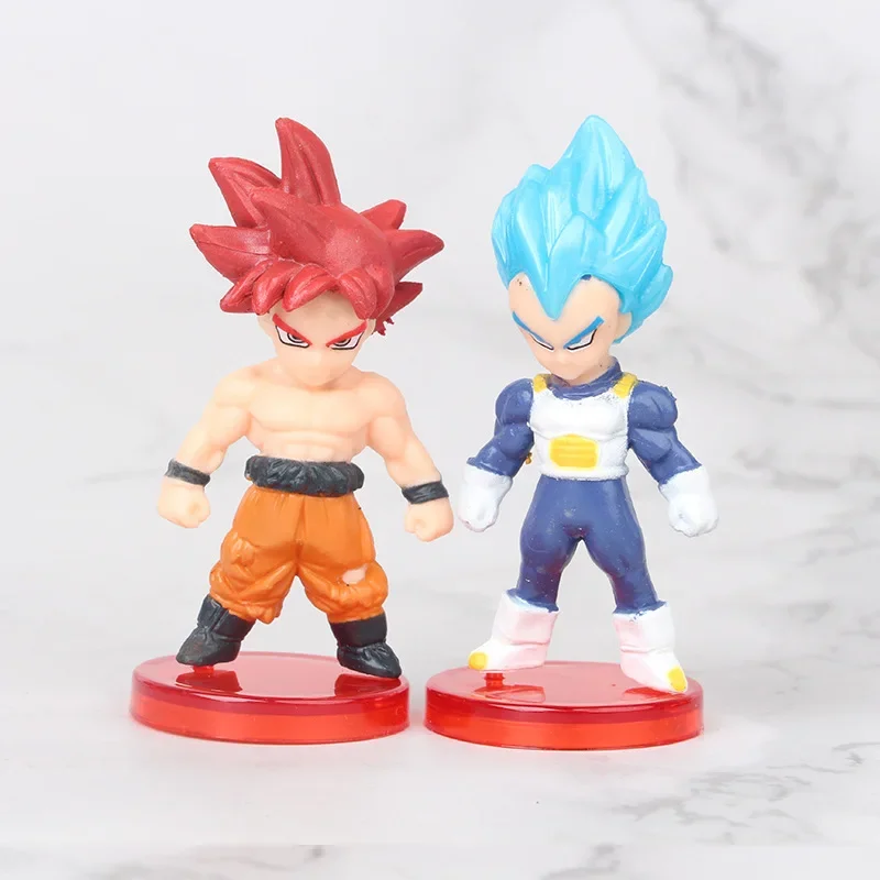 Dragon Ball Mini Figure 8-21pcs/lot Super Saiyan Goku Vegeta Action Figures DBZ Dolls Model Toys Gifts