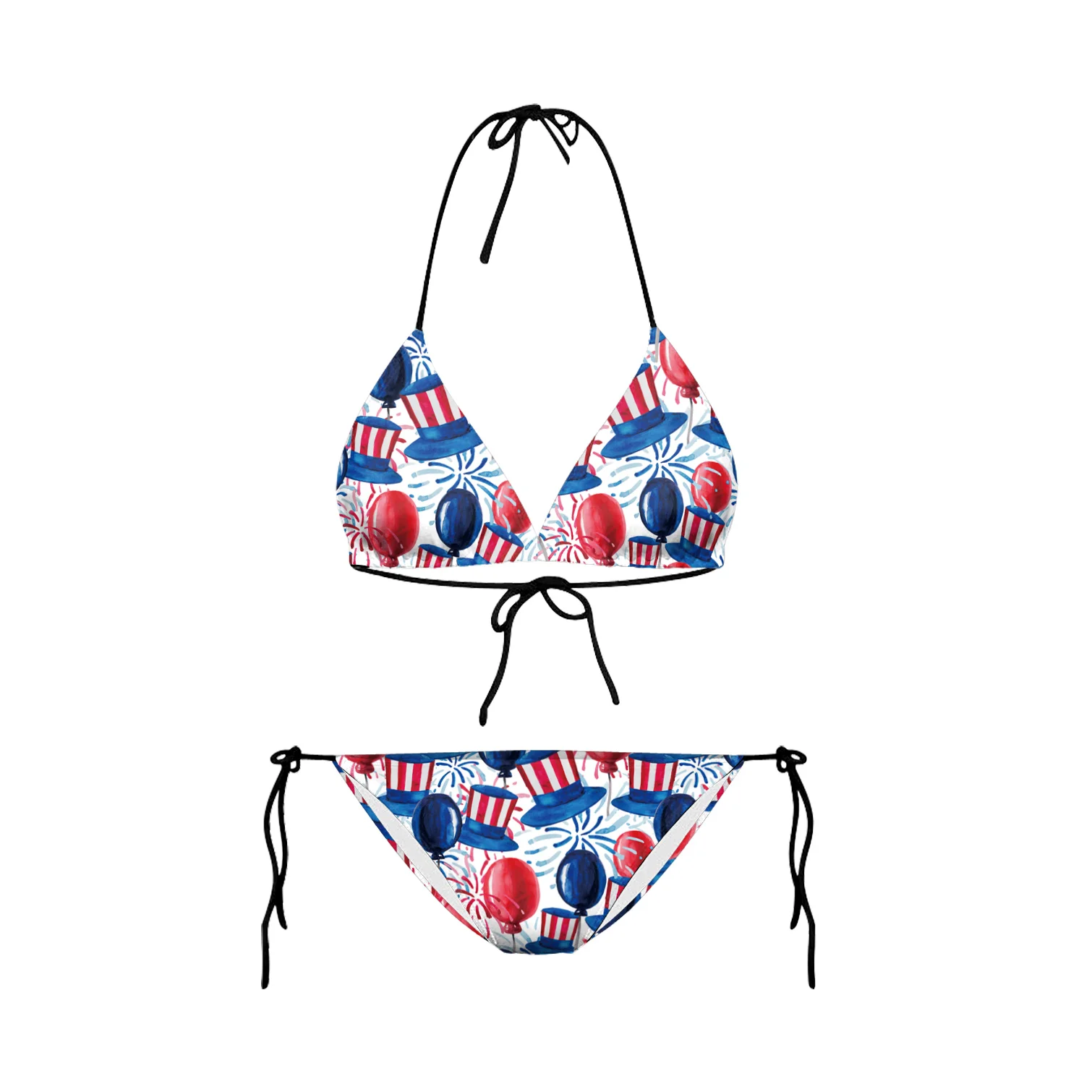 CaTaKu Maillot De Bain Avec Drapeau Américain Pour