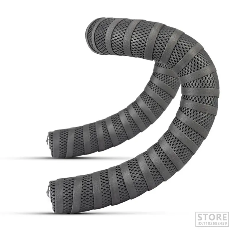 PROMEND Road Bike Handlebar Tape Mesh Design Cycling Steering Wheel Anti-slip Shock Absorption Handle Grip Wrap Straps bike handlebar tape