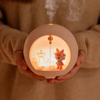 100ML Mini Aroma Oil Diffuser USB Essential Oil Atomizer Electric Air Humidifier with LED Night Lamp For Home Bedroom Mist Maker 1