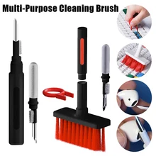 

Keyboard Cleaning Brush Computer Earphone Cleaning Tools Keyboard Cleaner Cleaning Tool Keycap Puller Kit for PC Airpods Pro 1 2