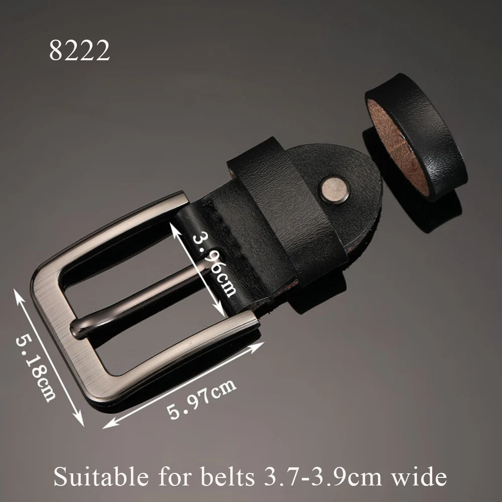 Fibbia Per Cintura In Pelle Con Rivetti – Connettore Per Cinture Fai-da-te, Disponibile In Più Colori
