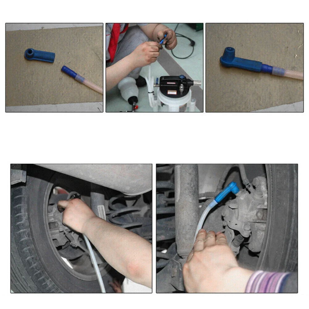 Car Accessories Brake Oil Exchange Tool Effectively Repairing Exquisite Appearance For Cars Exquisite Plastic Tool Pump 5Pcs
