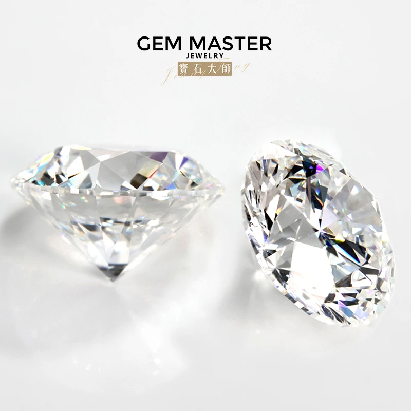 Lab Grown Diamond Round D E F VVS Loose Diamond with IGI GIA certificate Jewelry customization 1ct 3ct 5ct CVD HPHT Lab Diamond 4