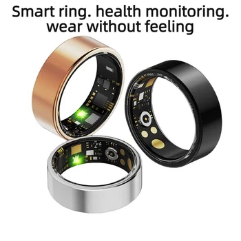 2026 NEW Smart Ring General Heart Rate Blood Oxygen and Sleep Monitor Deep Waterproofing Multi-Sport Mode Ring 1