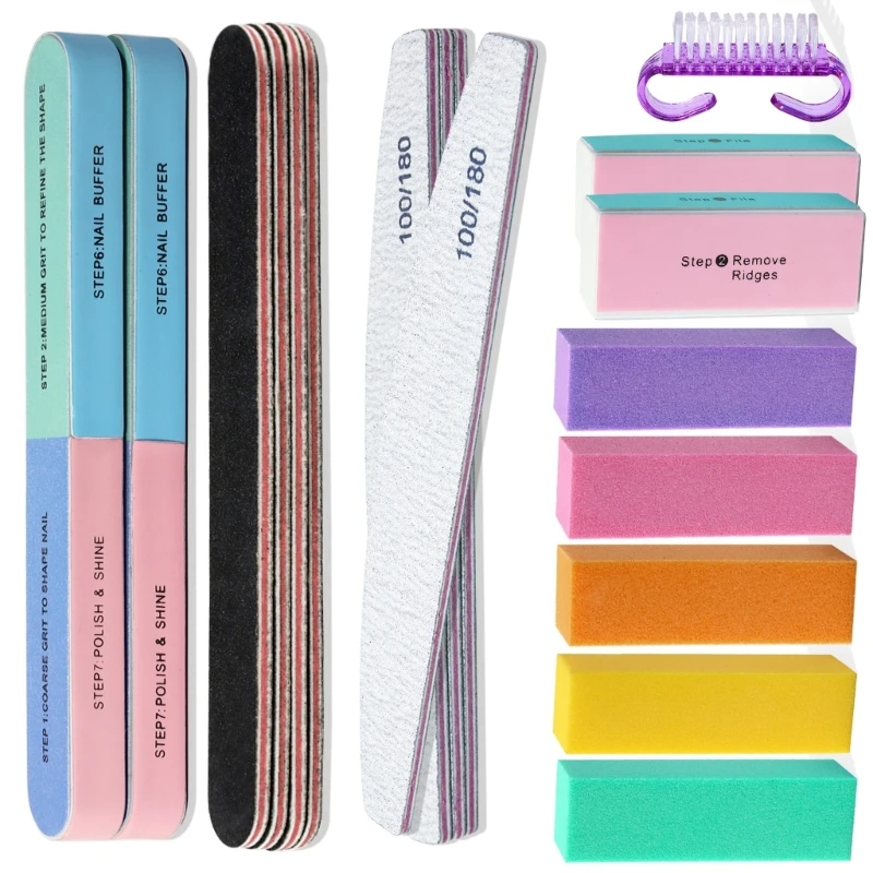 

Buffer Block File Set for Acrylic and Natural Nails Professional