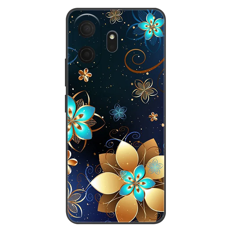 Luxury Silicone Space Painted Soft Bumper Phone Cover TPU