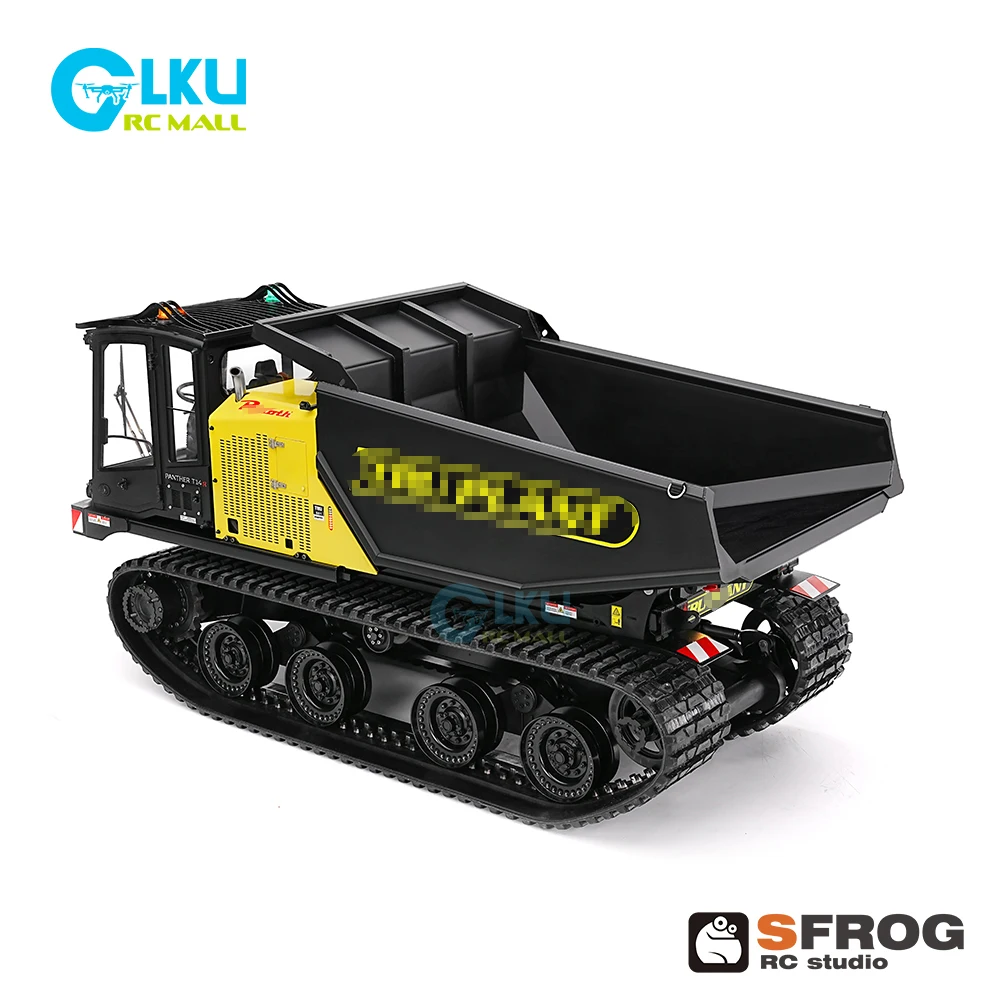 Super Frog Model 1/14 High Simulation Crawler Dump Truck T14 Metal Model 5