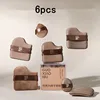 Guoxiaoniu 6PCS Makeup Blender Puff Air Cushion Foundation Sponge Loose Powder Puffs Cosmetic Applicator Tool Wholesale 6