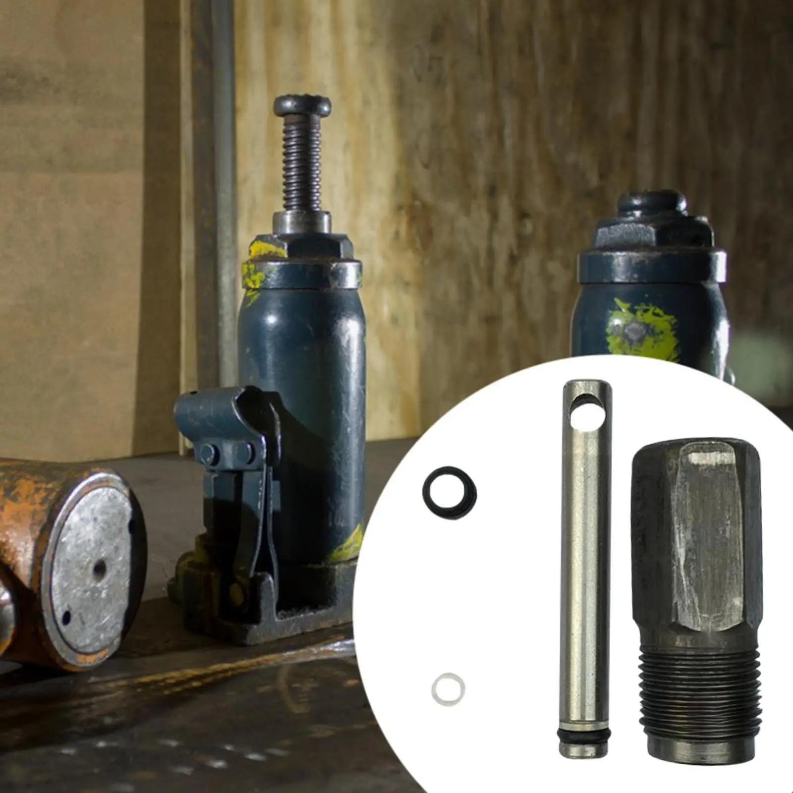 Vertical Hydraulic Jack Oil Pump Repair Kit - Seals&Pistons for 20T to 50T Jacks