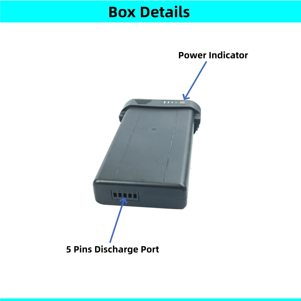 Folding City Bike E-Bike Battery Housing Case - Rear Rack Carrier with Mounting Base (Not a Battery)