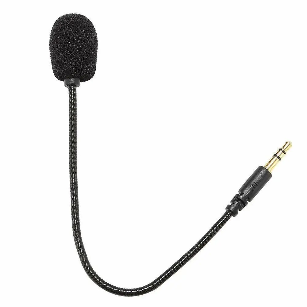 Cuffie da gioco di ricambio da 3,5 mm Microfono con riduzione del rumore Cuffie da gioco Accessori per microfono pieghevoli - Image 2