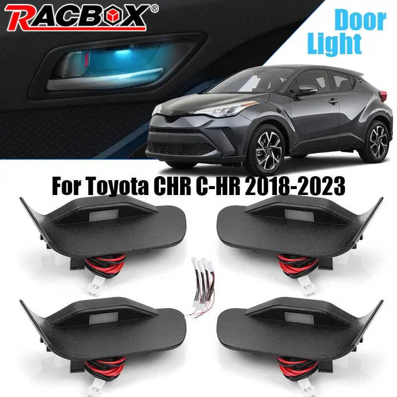 

Interior Door Handle Bowl Light For Toyota CHR C-HR 2018 2019 2020 2021 2022 2023 Ice Blue Handle Decoration Atmosphere Lamp 12V