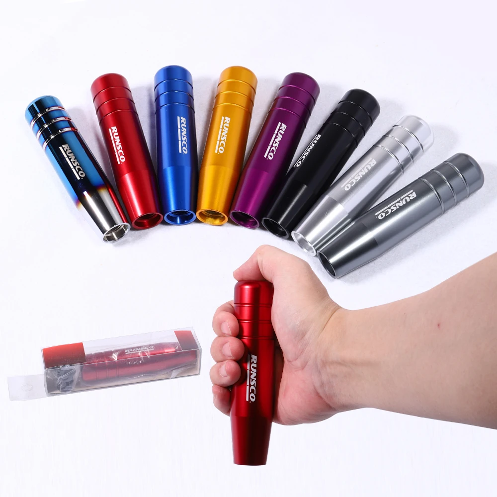 Gear Shift Knob Universal Car MT Gear Stick Lever Shifter Handle Aluminum 13 Cm