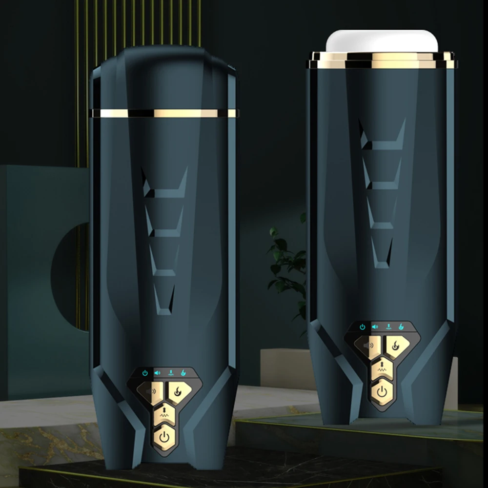 Automatic Male Masturbator With Telescopic Thrusting Technology_voghion.com