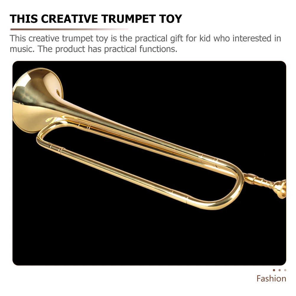 Toys Boys Girls Musical Instruments Children Trumpet Beginner Kids Small