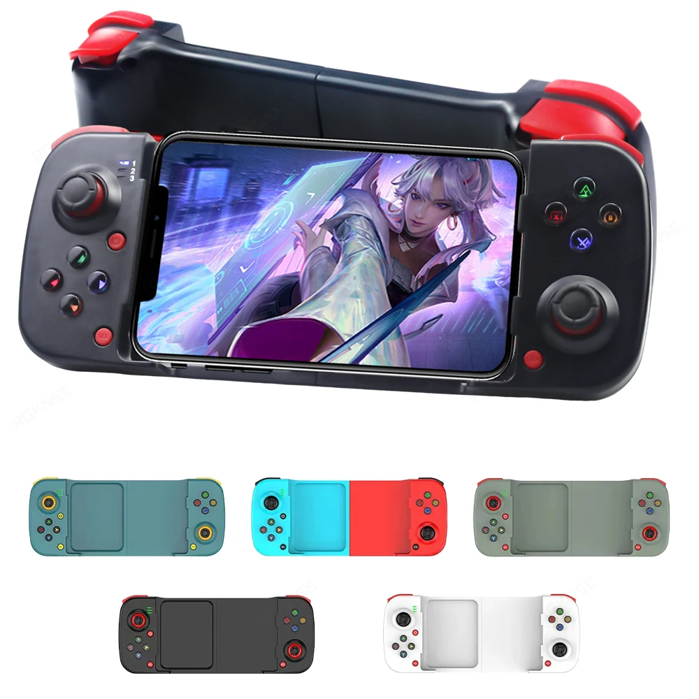 Telescopic Wireless Game Controller for Mobile Devices
