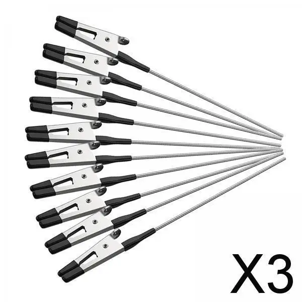 

2-4 шт./упаковка, 10-кратный металлический зажим «Аллигатор»