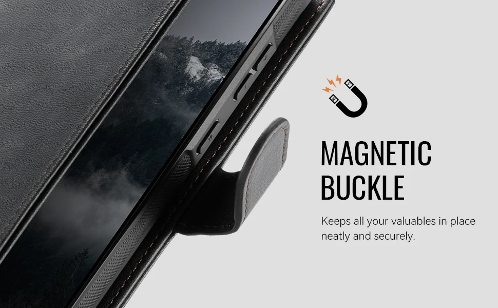 Leather Phone Case 2-in-1 Detachable Wallet Cover With Card Holder For Samsung Galaxy S25 Plus