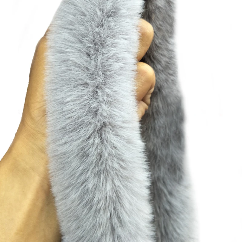 New Artificial Rabbit Fur Ribbon DIY Handmade Apparel Sewing Fluffy Trimming Fabric Home Decoration Costume Shoes Craft Ribbon