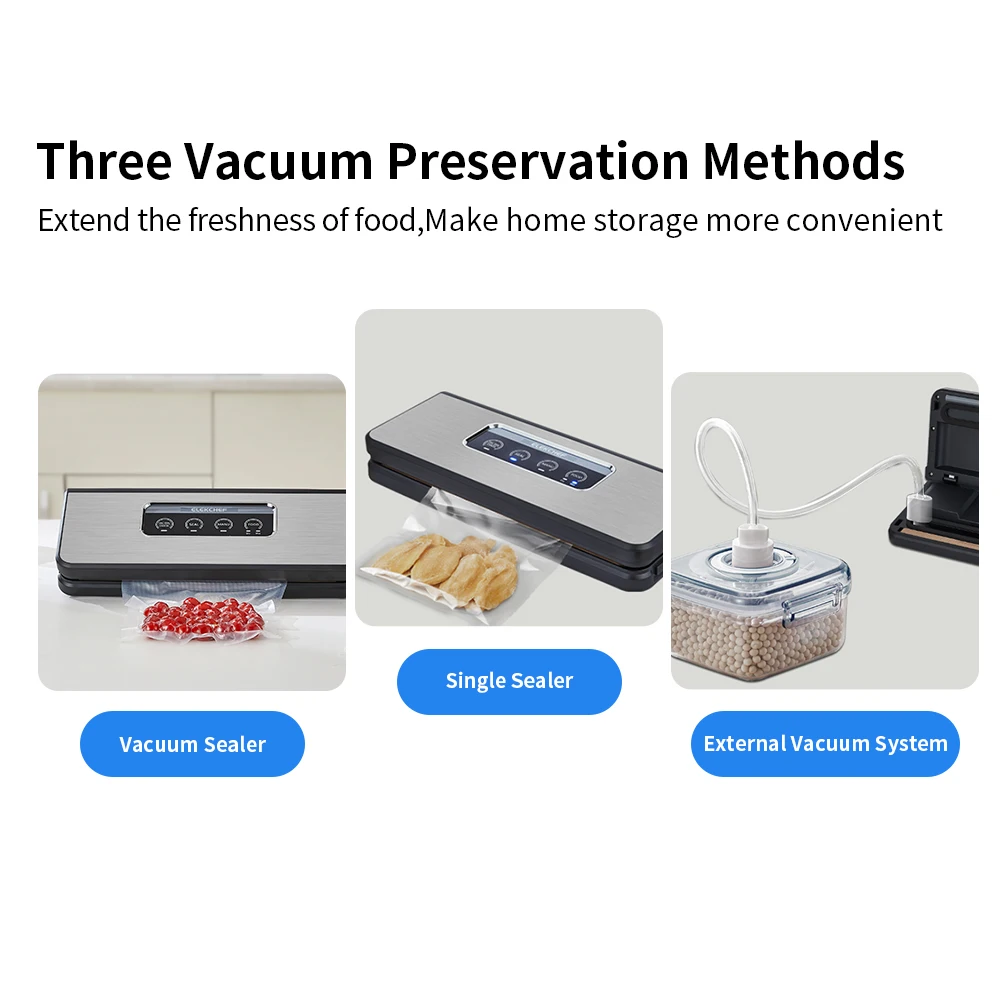 Automatische Vakuum Versiegelung Verpackung Maschine Wet Dry Lebensmittel Packer Für Sous Vide Kochen Mit Vakuum Abdichtung Taschen Elekchef durch Biolomix
