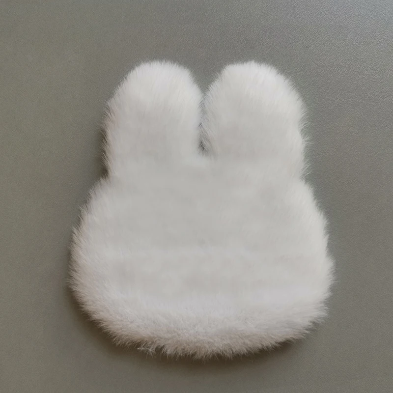 1Pcs Dollhouse Miniature Plush Rug Carpet Mat Dolls House Living Room Furniture Decoration Accessories Kid Toy 2