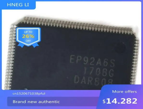 

100% NEW Free shipping 2PCS/LOT EP92A6S LQFP128 MODULE new in stock Free Shipping