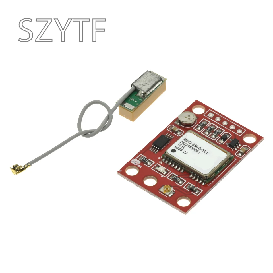 Module GPS NEO-6M NEO-7M NEO-8M NEO-M9N pour Arduino et Projets DIY, avec antenne externe et câble
