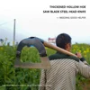 Weed Hoe Garden Weeding Puller Tools Steel Hollow Hoe Yard Weeding Rake Gardening Tools for Weed Removal Manual Grass Weeder 4