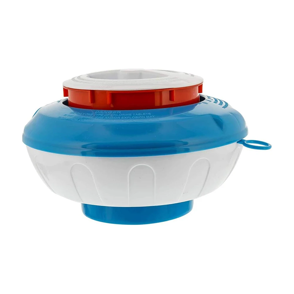 

Диспенсер для таблеток, регулируемое кольцо управления, диспенсер для хлора и брома, выдвижной индикатор заправки, высокое качество