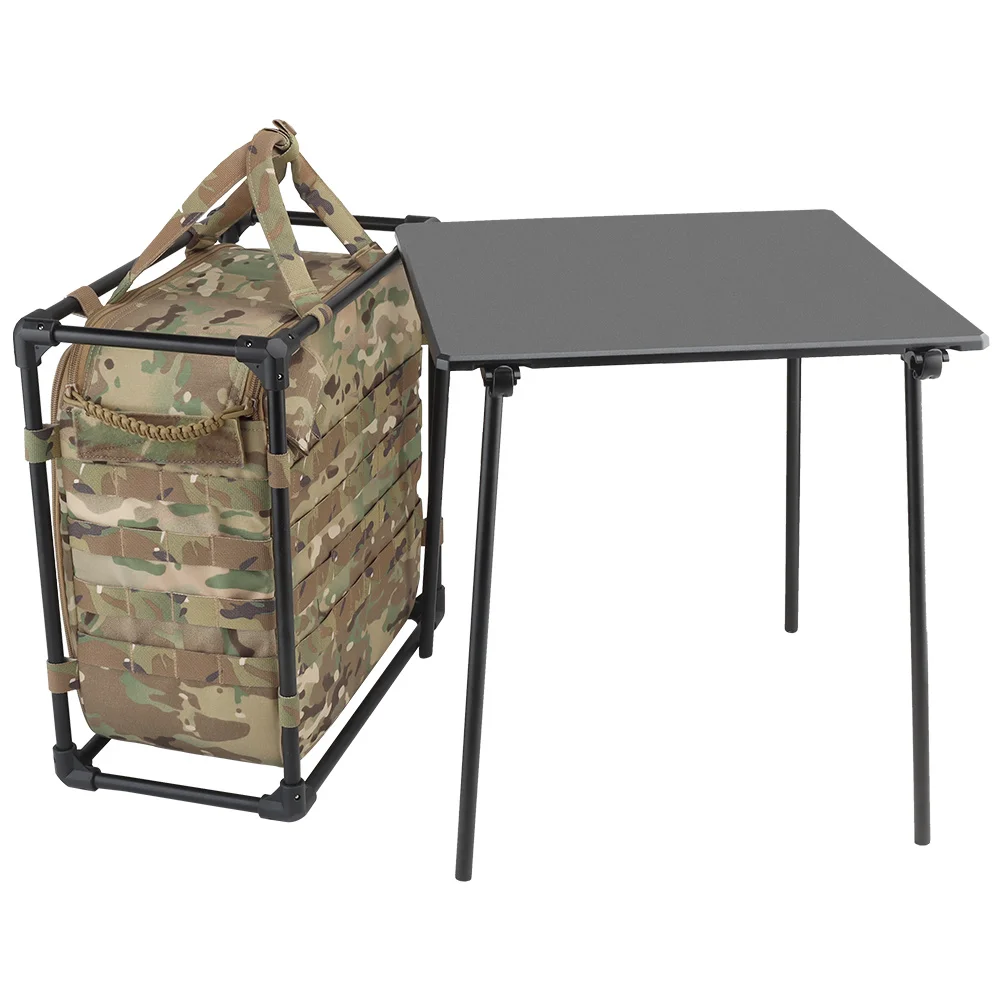 Description Picture 2 of itemTactical Office Table Extended Desktop Middle Board for Portable Table Field Camping Hunting Lightweight Durable BBQ Computer