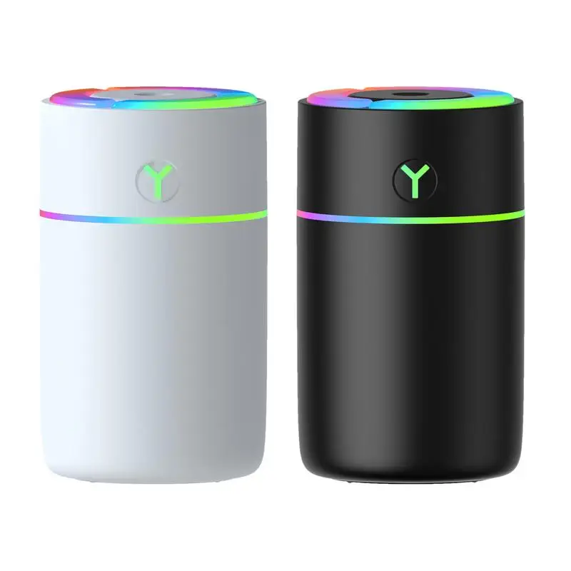 Car Humidifier Diffuser Portable Colorful Air Humidifier Car Air Diffuser Water Cup Shape Design Stylish Freshener