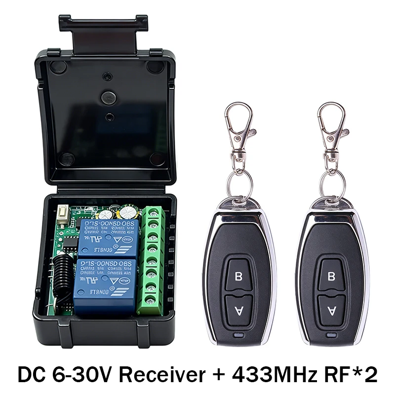 ตัวเลือกสินค้า โมดูลรีโมทคอนโทรล 433MHz สำหรับควบคุมอุปกรณ์ไฟฟ้า