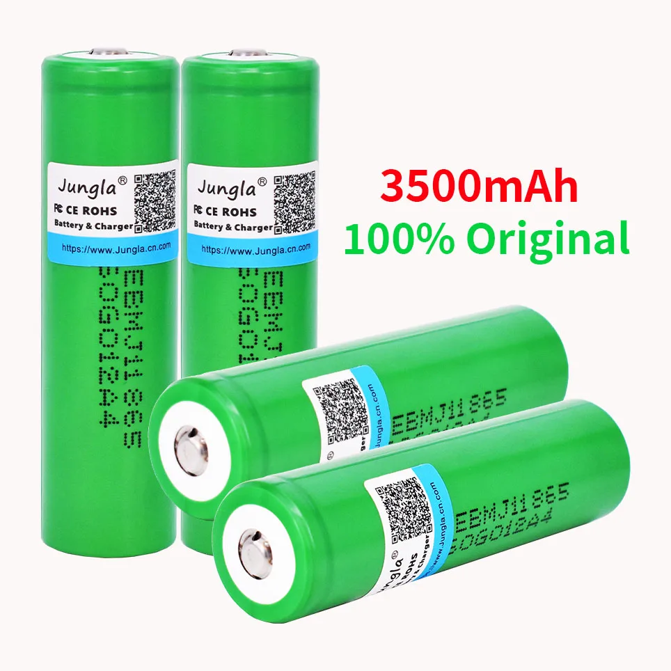 Новинка 100% 18650 оригинальный аккумулятор 3 7 3500 в 1865 мАч INR18650 MJ1 10 А разряд для