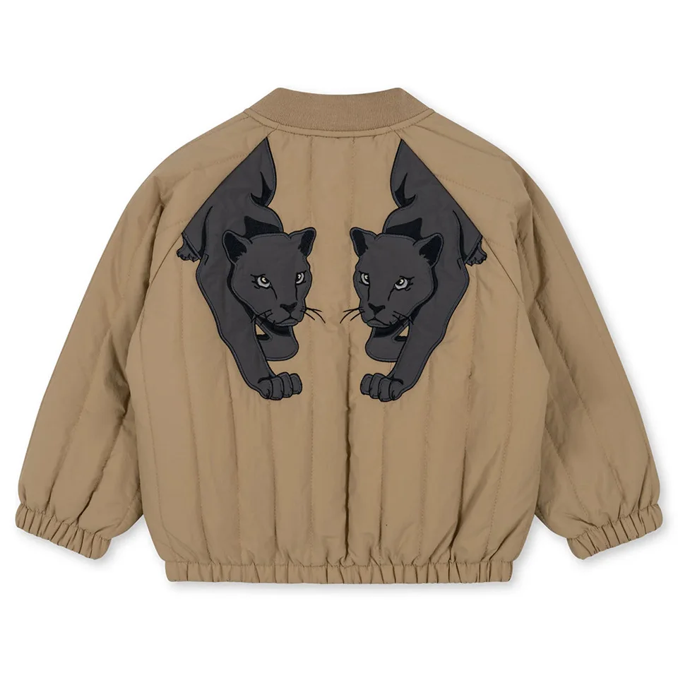 Autumn/Winter Children's Down Parkas Thicken Cotton Kids Jacket Animal Print Plush Warm Velvet Outerwear Coats Girls Boys