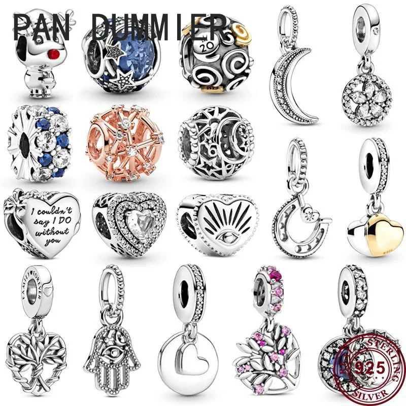 New Hot 925 Silver Exquisite Tree Of Life Star Pendant Suitable For Women Original Pandoha Bracelet High Quality Charm Jewelry