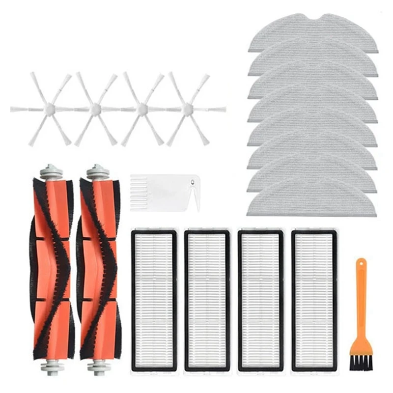 

Side Brush HEPA Filter Main Brush Mop Kit New Parts For Xiaomi Mi Robot Vacuum Mop 2 STYTJ03ZHM Vacuum Cleaner
