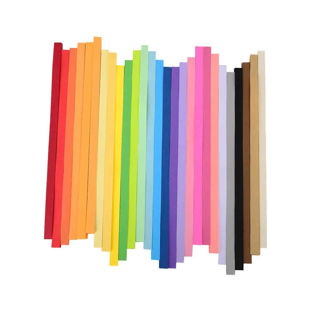 

1080pcs Origami Stars Papers in 27 Colors for Kids Children DIY Craft