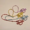 New Baby Silicone Teether Toy Cute Animal Shape Molar Chewing Baby Toys Pacifier Chain Clip Newborn Teething Toy Gifts 3