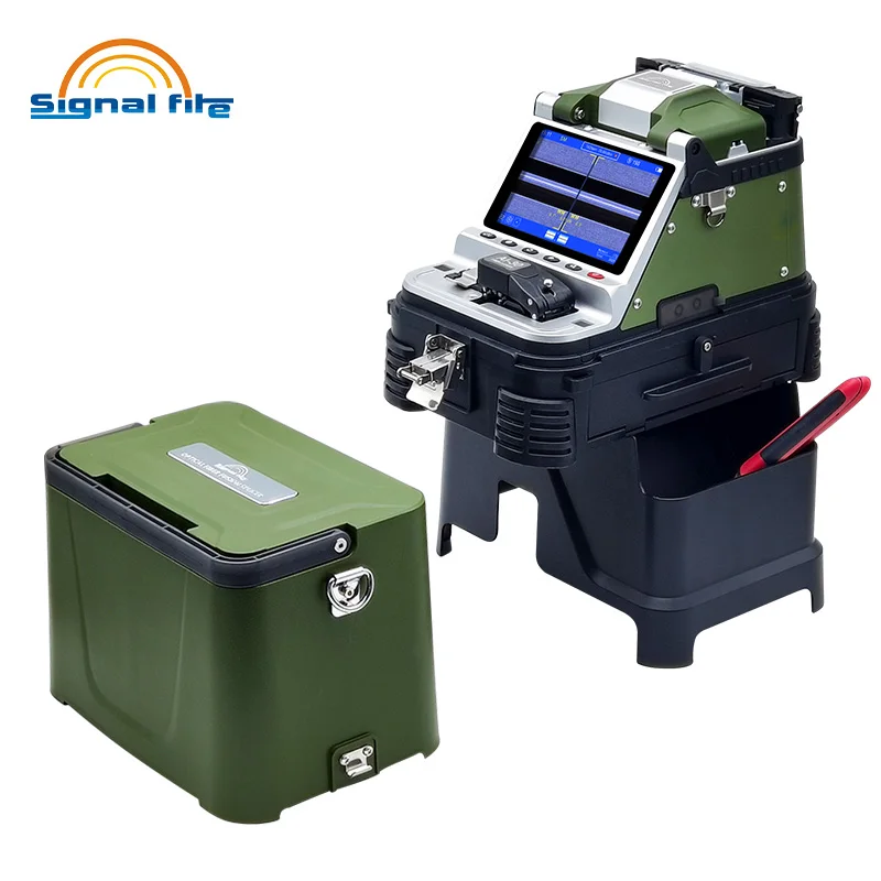 New Model AI-20/AI-30 Optical Fiber Fusion Splicer Melting Machine with VFL OPM Tool Kit
