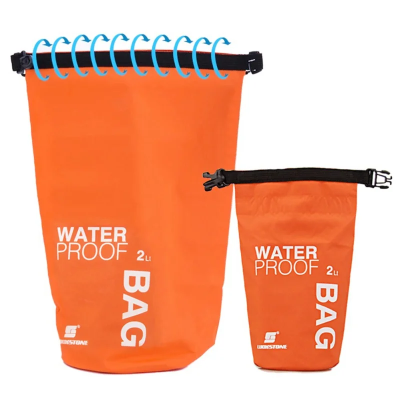 Waterproof Swimming Dry Bag Handbag Phone Camera Storage Outdoor Canoe Kayak Rafting Camping Hiking Bags 2L
