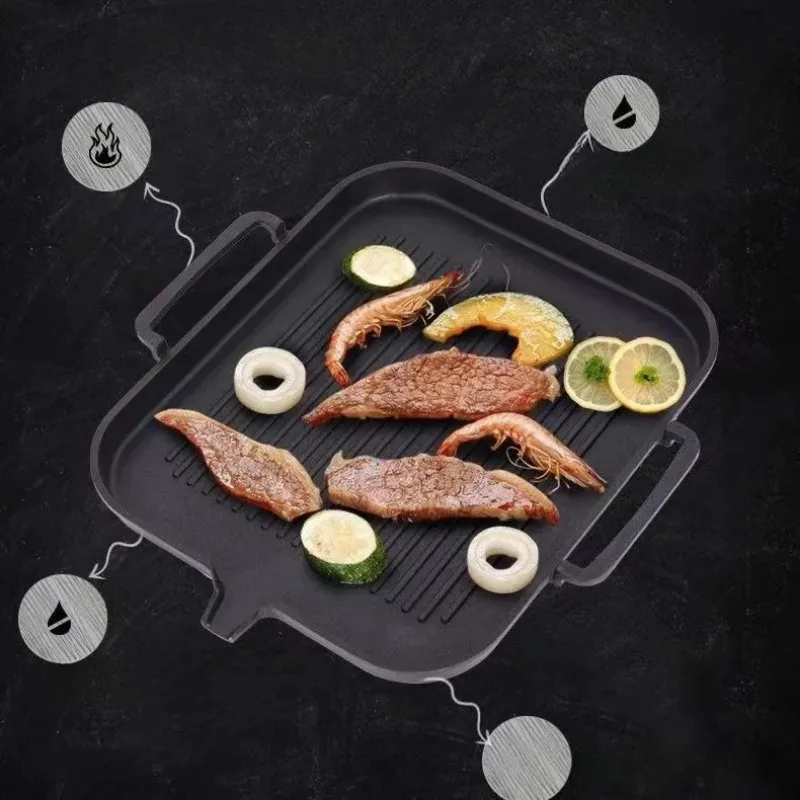 Grilling Rack Barbecue Accessories Cassette Oven Baking Pan Maifan Stone Convenient Home Outdoor Barbecue Dish Plate
