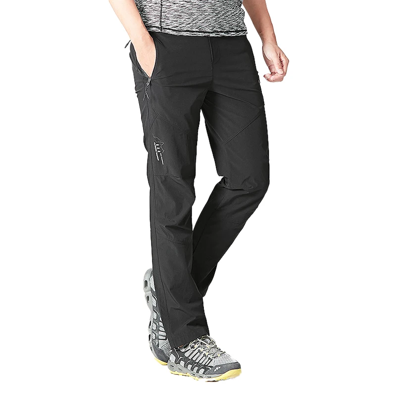 JNLN Men Hiking Pants Outdoor Camping Trekking Running Climbing Mountain Trousers Stretch Lightweight Quick Dry Waterproof Pants hiking pants
