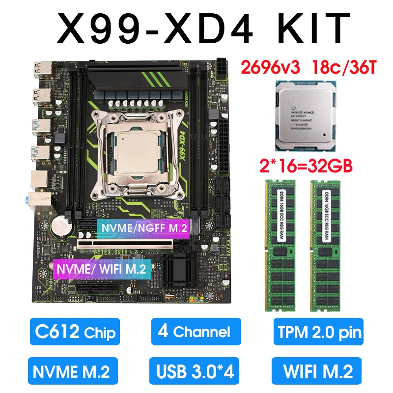 XEON E5 2690V3 + ASUS X99-A + メモリー セット 【公式通販】