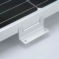 Kits de support de montage en aluminium pour panneau solaire, support de toit de Style Z, panneau photovoltaïque, support en Z pour voiture, bateau, RV, Yacht 3