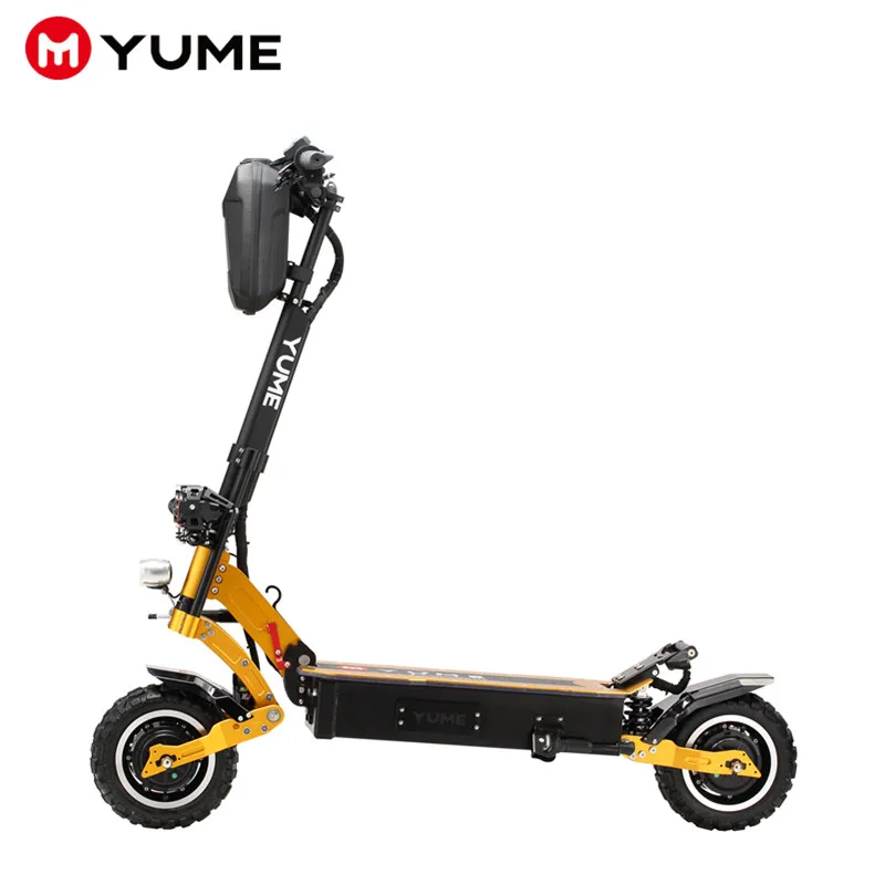 

YUME лучший Электрический скутер 60 в 5600 Вт мотоциклы Электрический 11-дюймовый ширококолесный Электрический скутер для взрослых