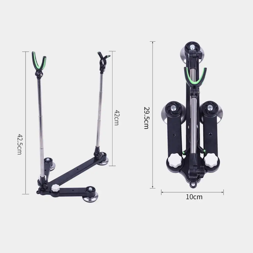 1 Set Fishing Rod Holder High Stability Adjustable Fishing Pole