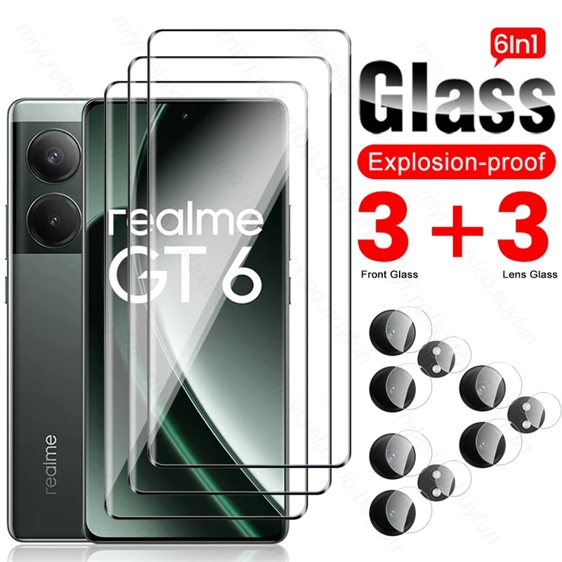 8-in-1 3D Curved Tempered Glass and Camera Lens Screen Protector