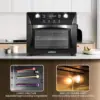 10-in-1 Air Fryer Toaster Oven Combo,24QT Convection Toaster Oven Countertop with Rotisserie & Dehydrator 3