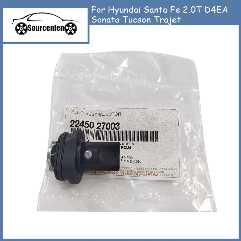 New Genuine Injector Install Plug 22450-27003 2245027003 for Hyundai Santa Fe 2.0T D4EA Sonata Tucson Trajet